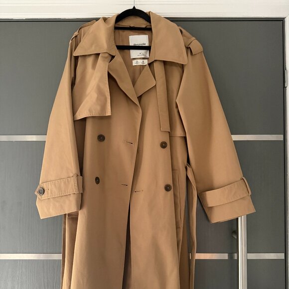 Abercrombie Classic Trench Coat - Picture 1 of 3